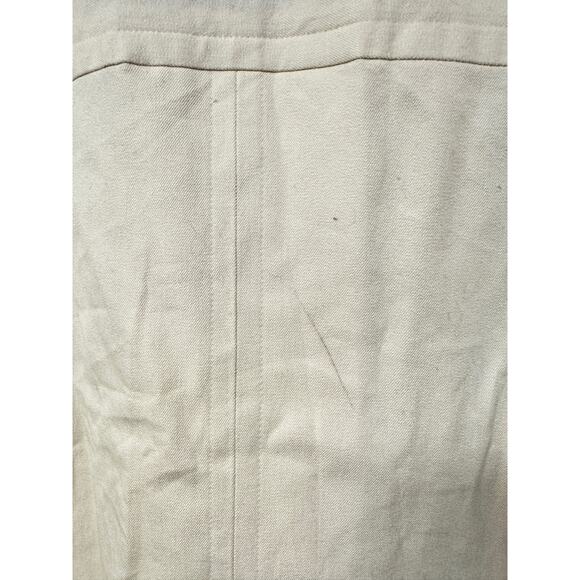 Something Navy Oversized Trench Coat - Ivory Size S - Picture 12 of 12